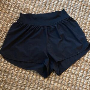 Aerie Offline Black Athletic Shorts